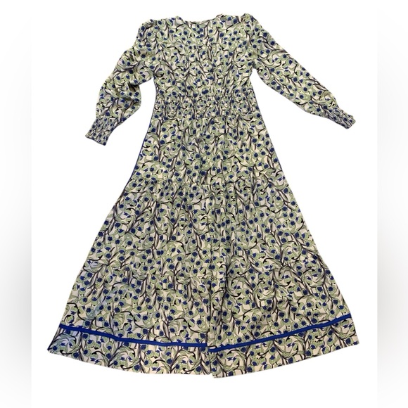 ME+EM Trailing Flower Print Maxi Dress US 10 - Picture 7 of 10